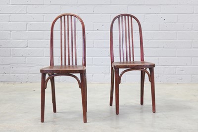 Lot 480 - A pair of Czech 'Model 639' dining chairs