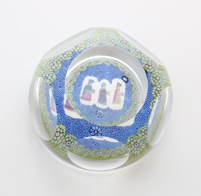Lot 192 - A Whitefriars glass Christmas Three Kings paperweight