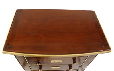 Lot 418 - A cherrywood chest of drawers