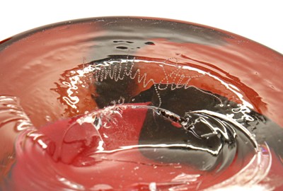 Lot 95 - A group of three Anthony Stern studio glass vases