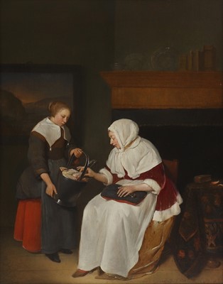 Lot 49 - Quiringh Gerritsz. van Brekelenkam (Dutch, 1622-1668)