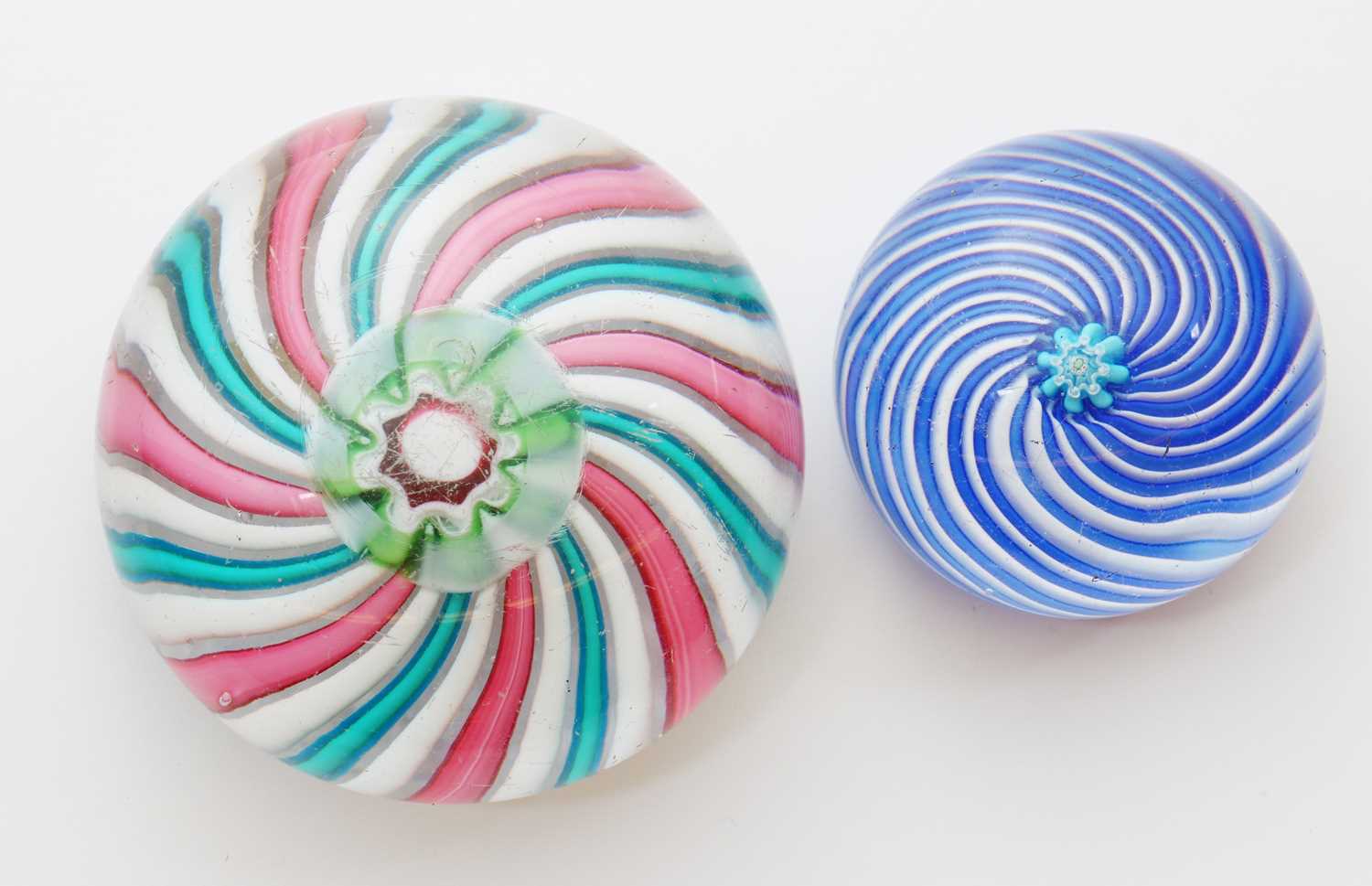 Lot 205 - A Clichy glass swirl paperweight