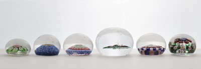 Lot 188 - A collection of glass paperweights