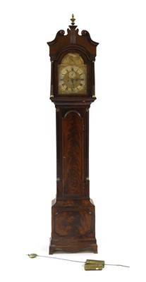 Lot 352 - A mahogany eight-day longcase clock