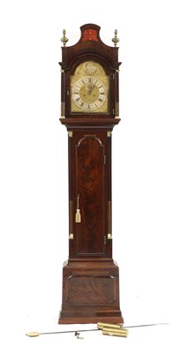 Lot 357 - A mahogany eight-day longcase clock