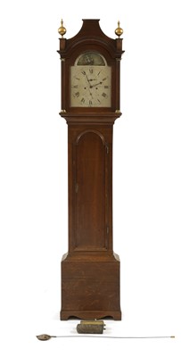 Lot 354 - A mahogany eight-day longcase clock