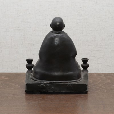 Lot 169 - A Chinese Sino-Tibetan bronze figure