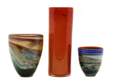 Lot 111 - A group of Anthony Stern studio glass items