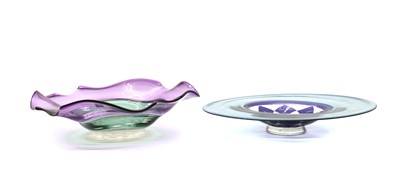 Lot 118 - A Stuart Akroyd studio glass Incalmo bowl