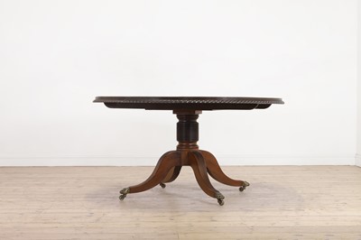 Lot 416 - A Regency mahogany circular table