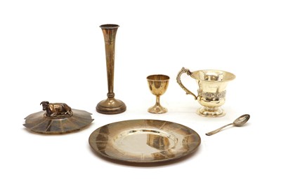 Lot 13 - A collection of silver items
