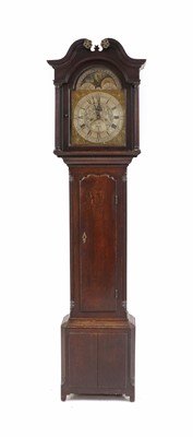 Lot 358 - An eight-day oak long-cased clock by John Heaton of Bierley