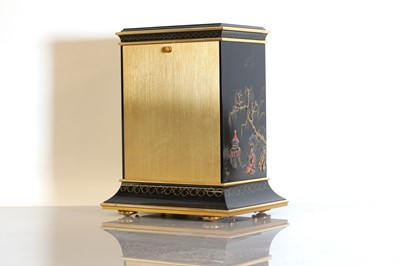 Lot 360 - A Jaeger-LeCoultre 'Atmos Chinoiserie' clock