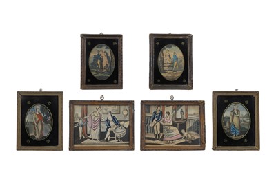 Lot 65 - A collection of Regency hand-coloured engravings