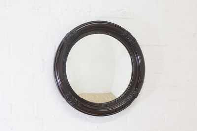 Lot 31 - A William IV-style convex mirror