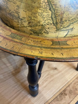 Lot 39 - A pair of terrestrial and celestial library globes by J & W Cary