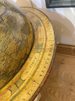 Lot 39 - A pair of terrestrial and celestial library globes by J & W Cary