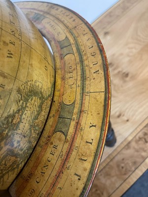 Lot 39 - A pair of terrestrial and celestial library globes by J & W Cary