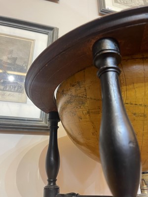 Lot 39 - A pair of terrestrial and celestial library globes by J & W Cary