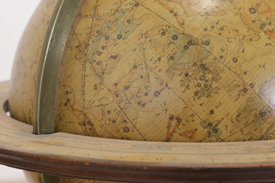 Lot 39 - A pair of terrestrial and celestial library globes by J & W Cary