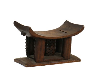 Lot 328 - An Ashanti stool