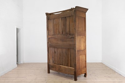 Lot 459 - A Louis XV provincial chestnut armoire