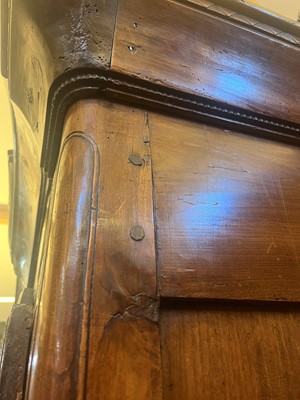 Lot 459 - A Louis XV provincial chestnut armoire