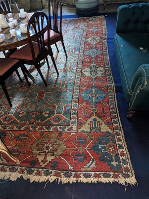 Lot 99 - ☘ An Heriz carpet
