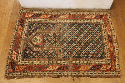 Lot 165 - ☘ A Caucasian prayer rug