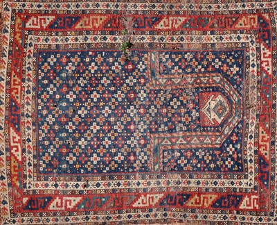 Lot 165 - ☘ A Caucasian prayer rug