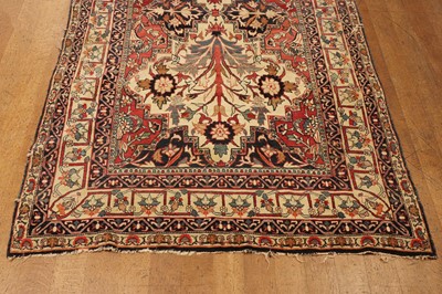 Lot 97 - ☘ A Kirman or Qom rug