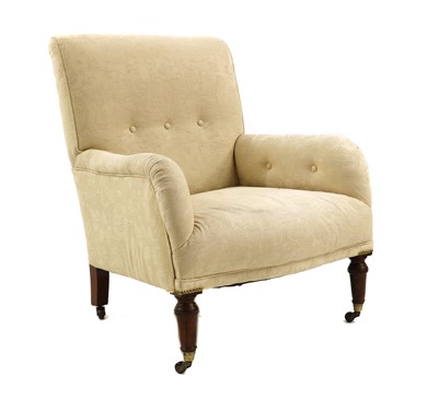 Lot 458 - An Edwardian armchair