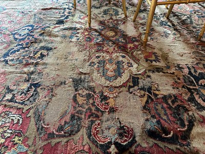 Lot 96 - ☘ A large Mashed carpet