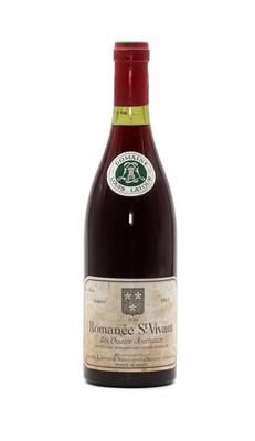 Lot 158 - Romanee Saint Vivant, Grand Cru, Les Quatre Journaux, Domaine Louis Latour, 1967 (1)