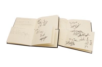 Lot 327 - A large collection of autograph albums