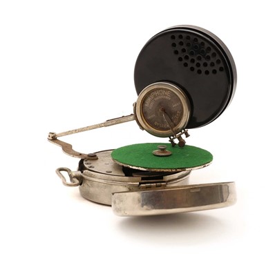 Lot 202 - A 1920s 'Mikiphone' Pocket Phonograph
