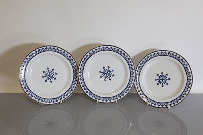 Lot 9 - A 'Gothic' pattern part dinner service