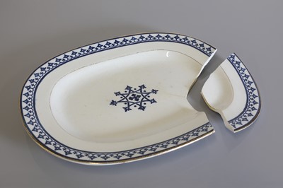 Lot 9 - A 'Gothic' pattern part dinner service