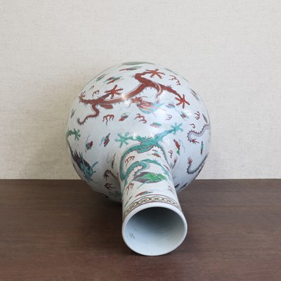 Lot 164 - A Chinese doucai tianqiuping vase