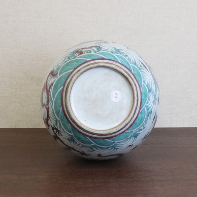 Lot 164 - A Chinese doucai tianqiuping vase
