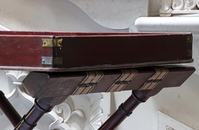 Lot 127 - A mahogany butler's tray