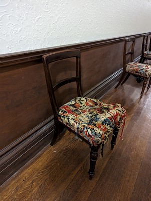 Lot 293 - ☘ A set of twelve Victorian mahogany parlour chairs