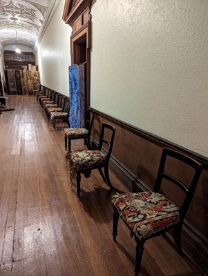 Lot 293 - ☘ A set of twelve Victorian mahogany parlour chairs