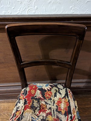 Lot 293 - ☘ A set of twelve Victorian mahogany parlour chairs