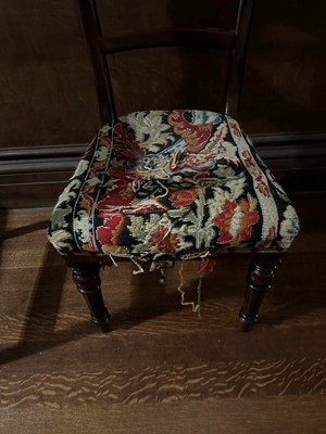 Lot 293 - ☘ A set of twelve Victorian mahogany parlour chairs