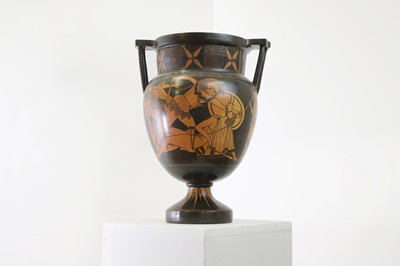 Lot 386 - An Attic-style red figure pottery krater