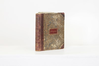 Lot 381 - A Victorian scrapbook
