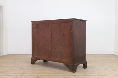 Lot 385 - A large George III mahogany chest of drawers