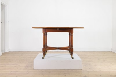 Lot 412 - An ash library table by Holland & Sons