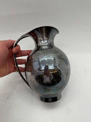 Lot 70 - A modern German 925 standard silver pitcher